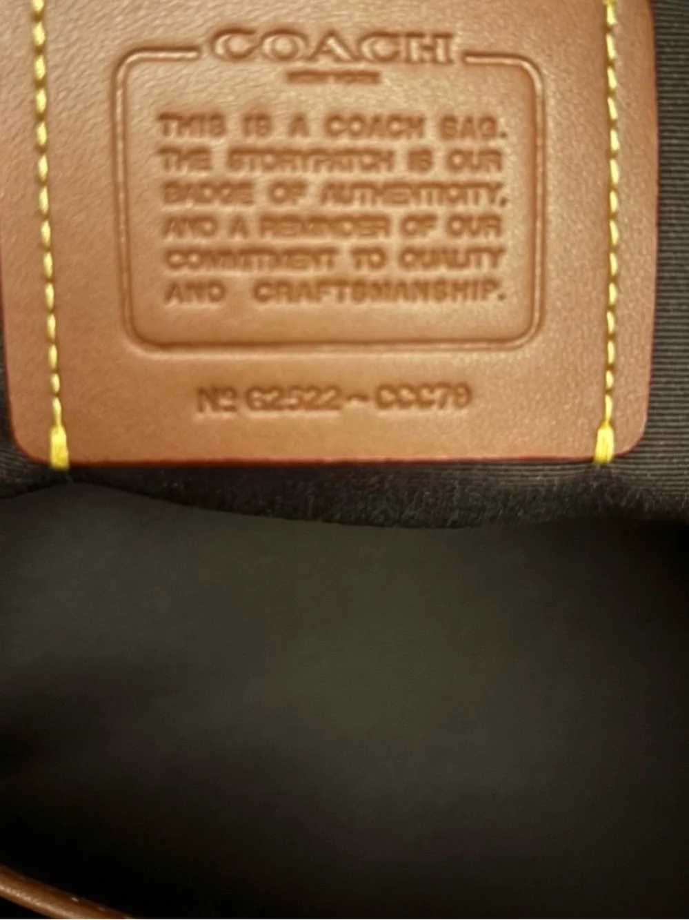 Coach Brown Suede Satchel with Dark Brown Leather Trim and Gold Hardware